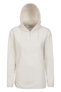 Corrie Womens Hooded Half-Zip Fleece