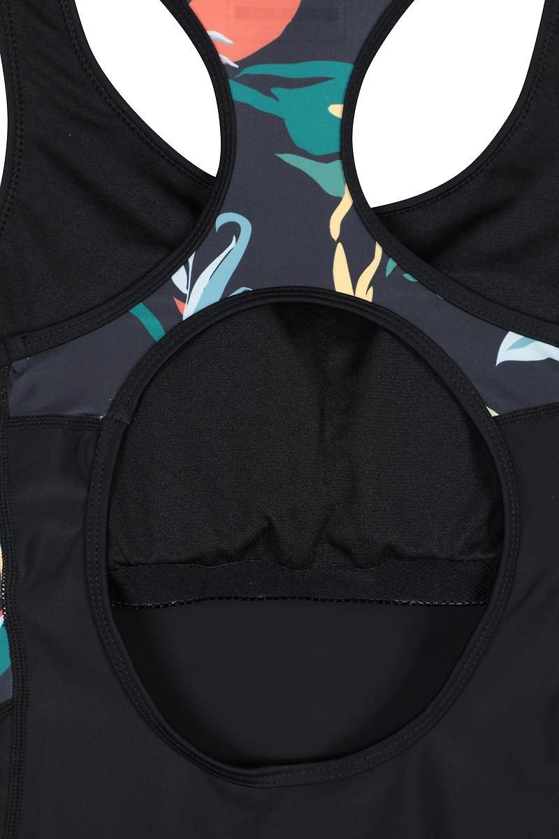 Take The Plunge Womens Printed Swimsuit