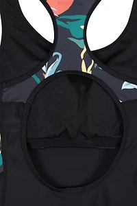 Take The Plunge Womens Printed Swimsuit