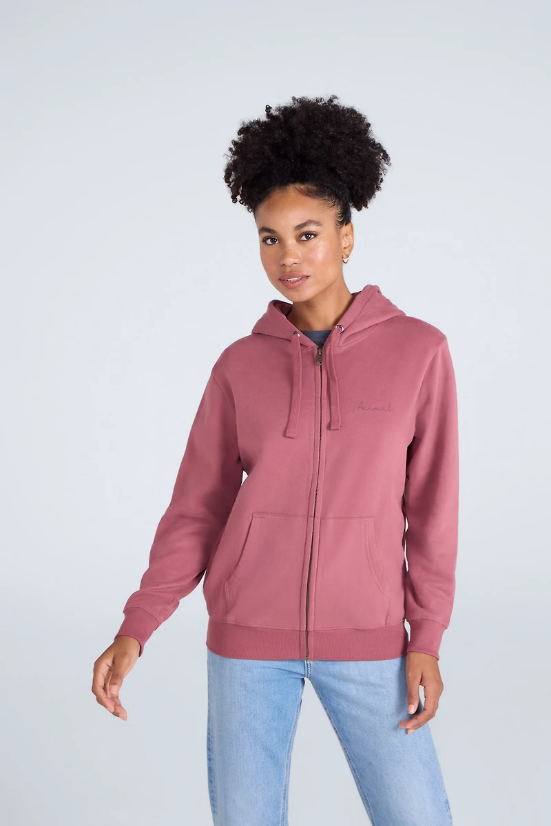 Maya Womens Full-Zip Hoodie