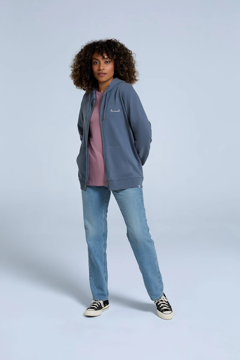 Maya Womens Full-Zip Hoodie