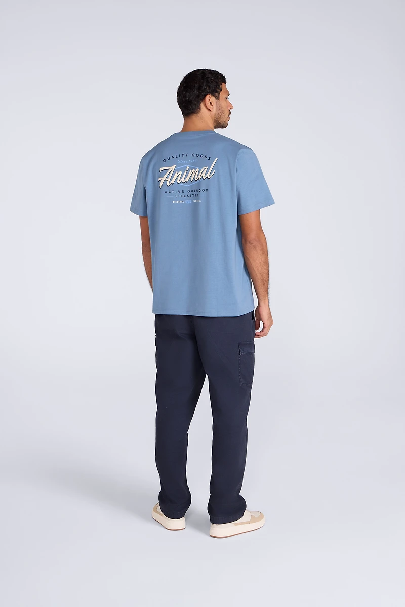 Chase Mens Graphic Relaxed T-Shirt