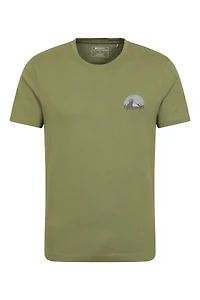 Circle Mountain Mens T-Shirt