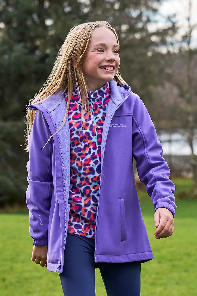 Exodus Kids Longline Softshell Jacket