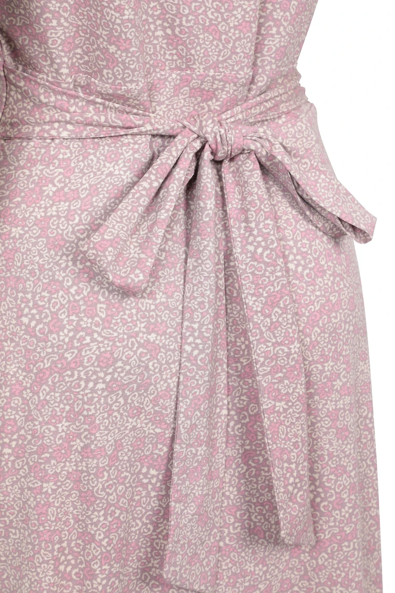 Como Printed Womens Tea Dress