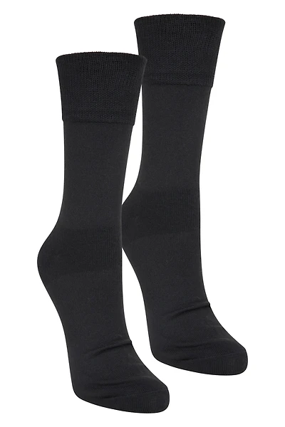 IsoCool Womens Mid-Calf Liner Socks 2-Pack