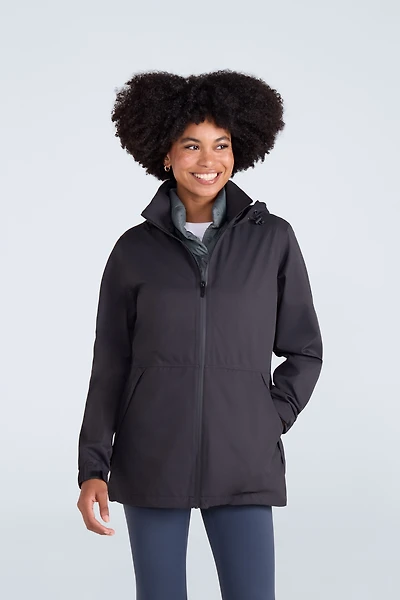 Pace Womens Waterproof Packable Jacket