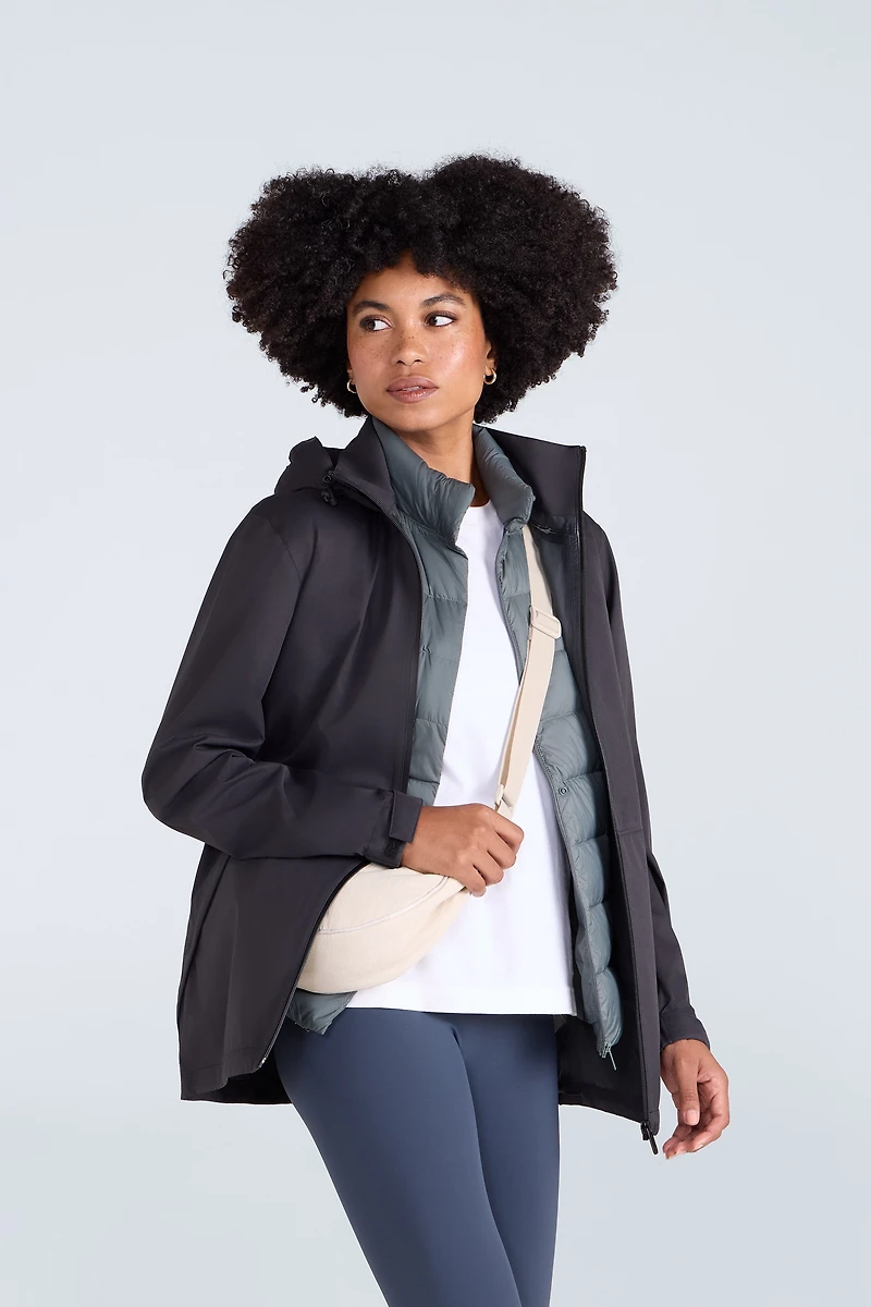 Pace Womens Waterproof Packable Jacket