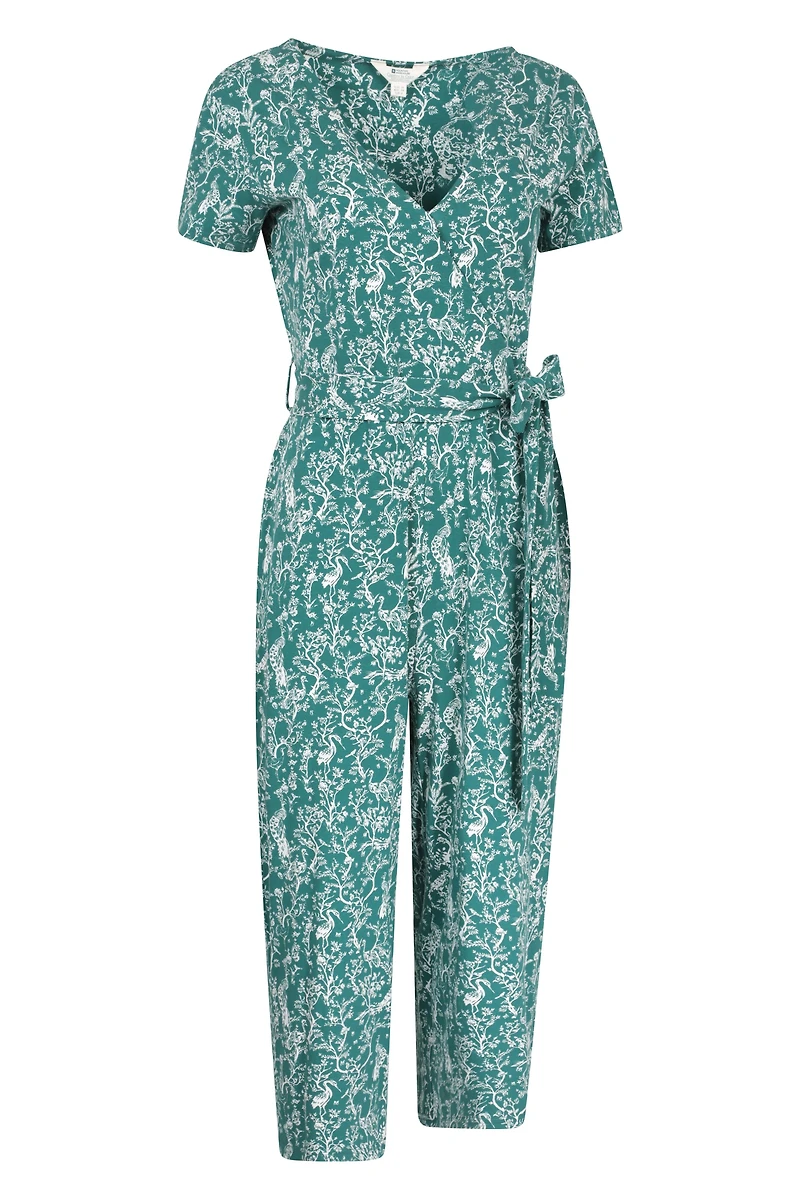 Santorini Womens Wrap Jumpsuit