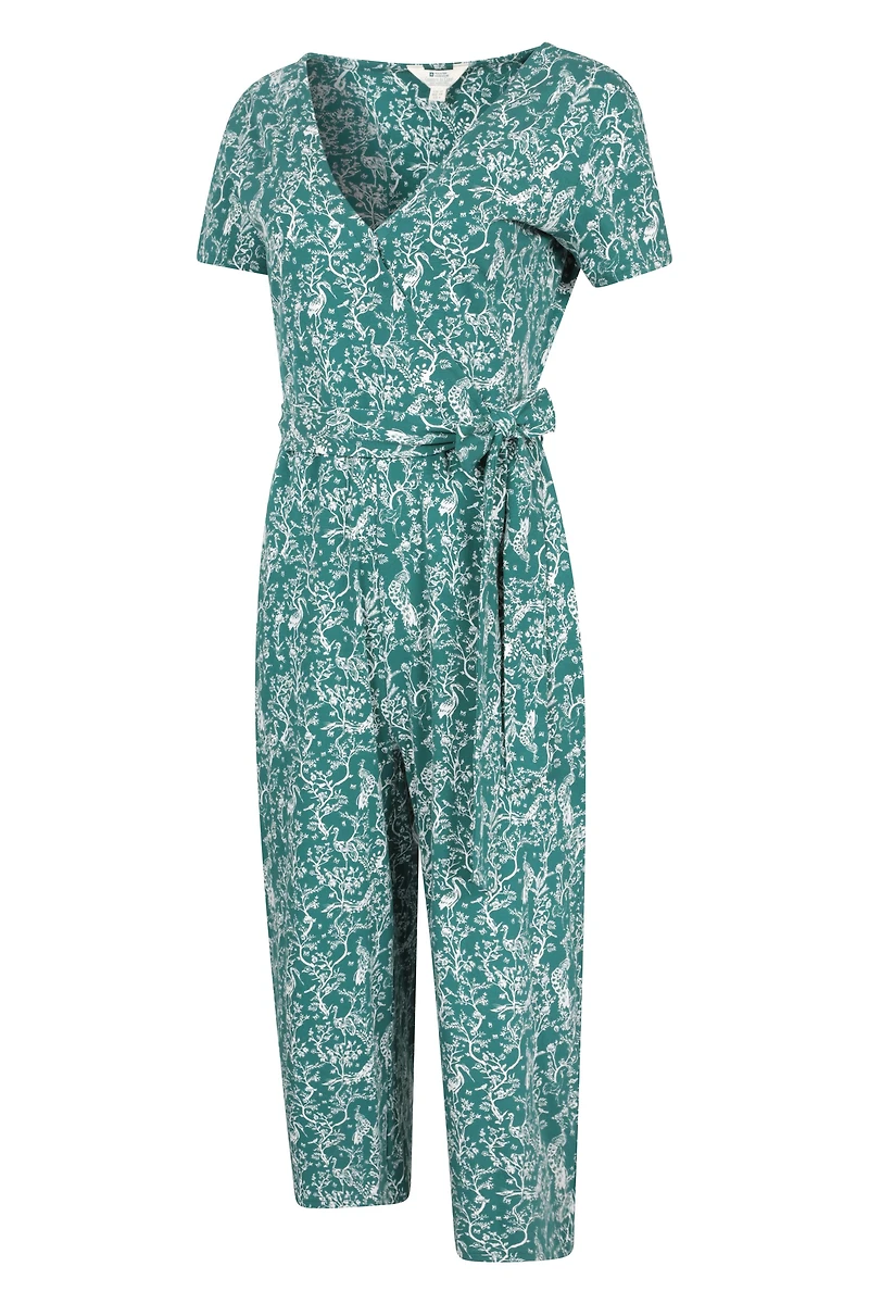 Santorini Womens Wrap Jumpsuit