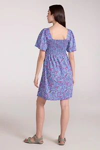 Hydra Womens Shirred Dress