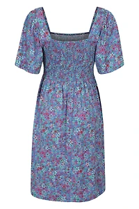 Hydra Womens Shirred Dress