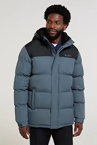 Snow Sherpa Lined Mens Padded Jacket