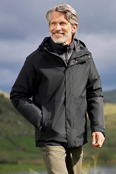 Alaskan Mens 3-in-1 Waterproof Jacket