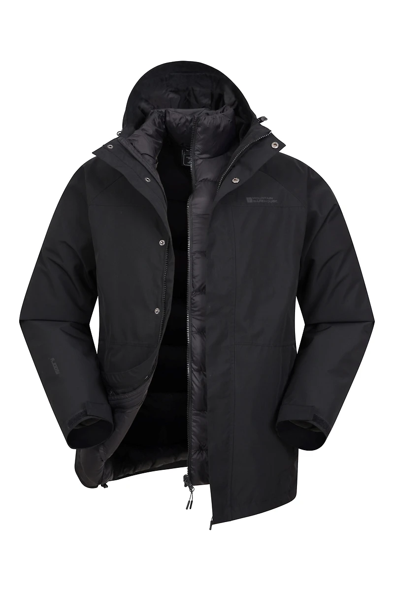 Alaskan Mens 3-in-1 Waterproof Jacket