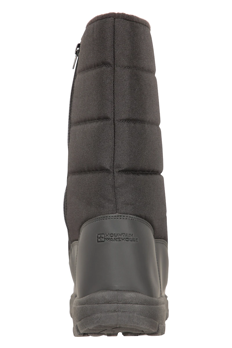 Icey Mens Fleece Lined Snow Boots