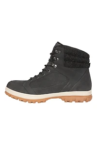 Bergen Mens Waterproof Thermal Snow Boots