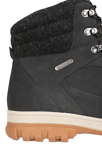 Bergen Mens Waterproof Thermal Snow Boots