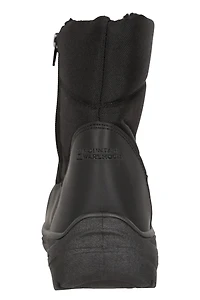 Icey Womens Short Fleece Lined Snow Boots
