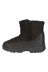 Icey Womens Short Fleece Lined Snow Boots
