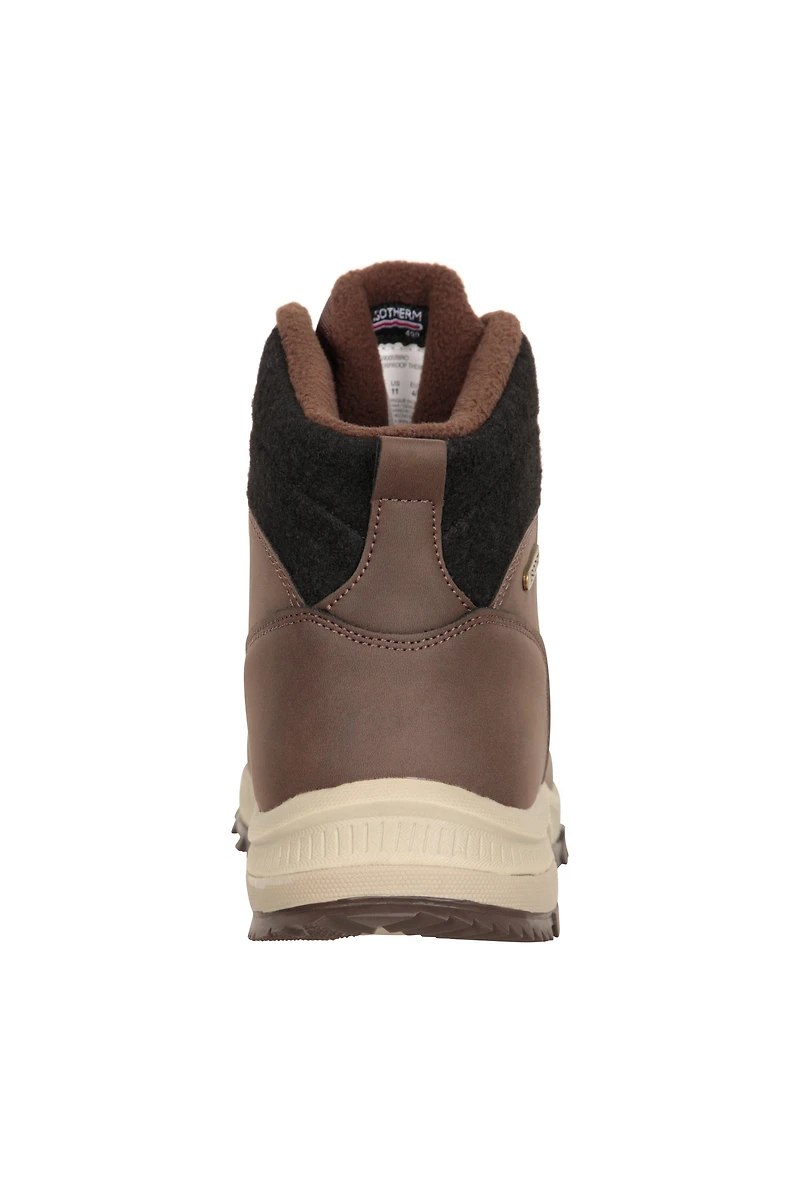 Conway Mens Waterproof Thermal Casual Boots