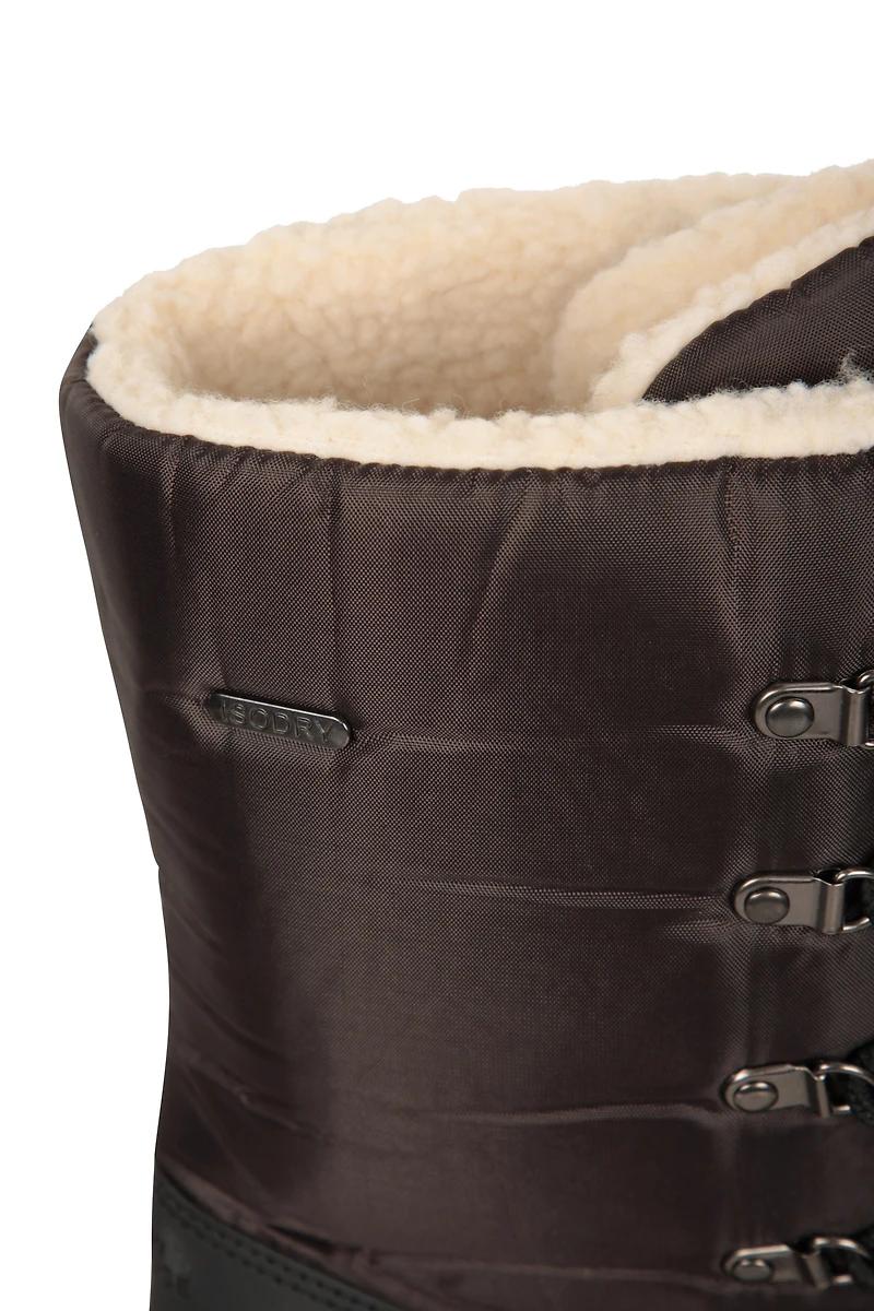 Plough Mens Sherpa Lined Snow Boot