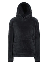 Teddy Womens Fleece Hoodie