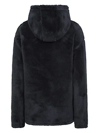 Teddy Womens Fleece Hoodie