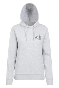 Forest Bear Womens Jersey Hoodie