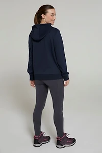 Neon Mountain Womens Jersey Hoodie