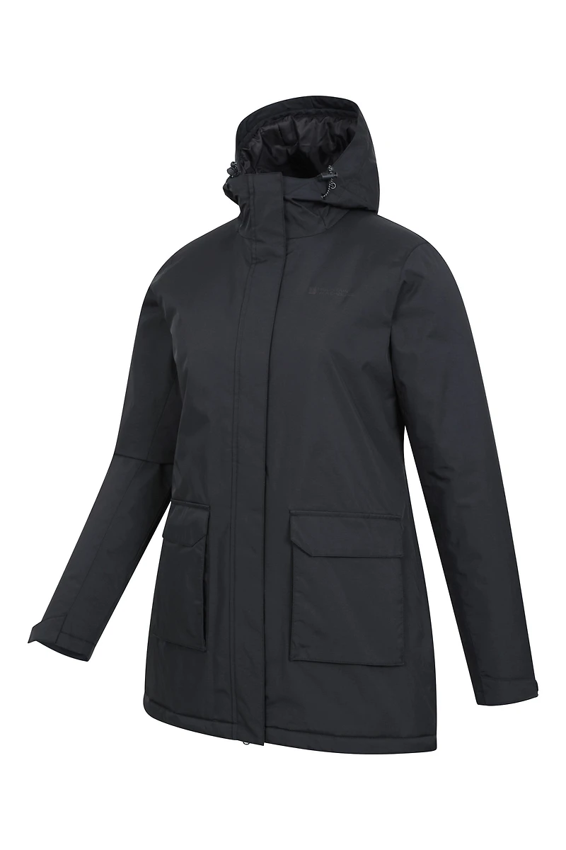 Ranger Womens Water Resistant Padded Parka Jacket