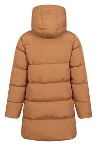 Theo Kids Water Resistant Long Padded Jacket