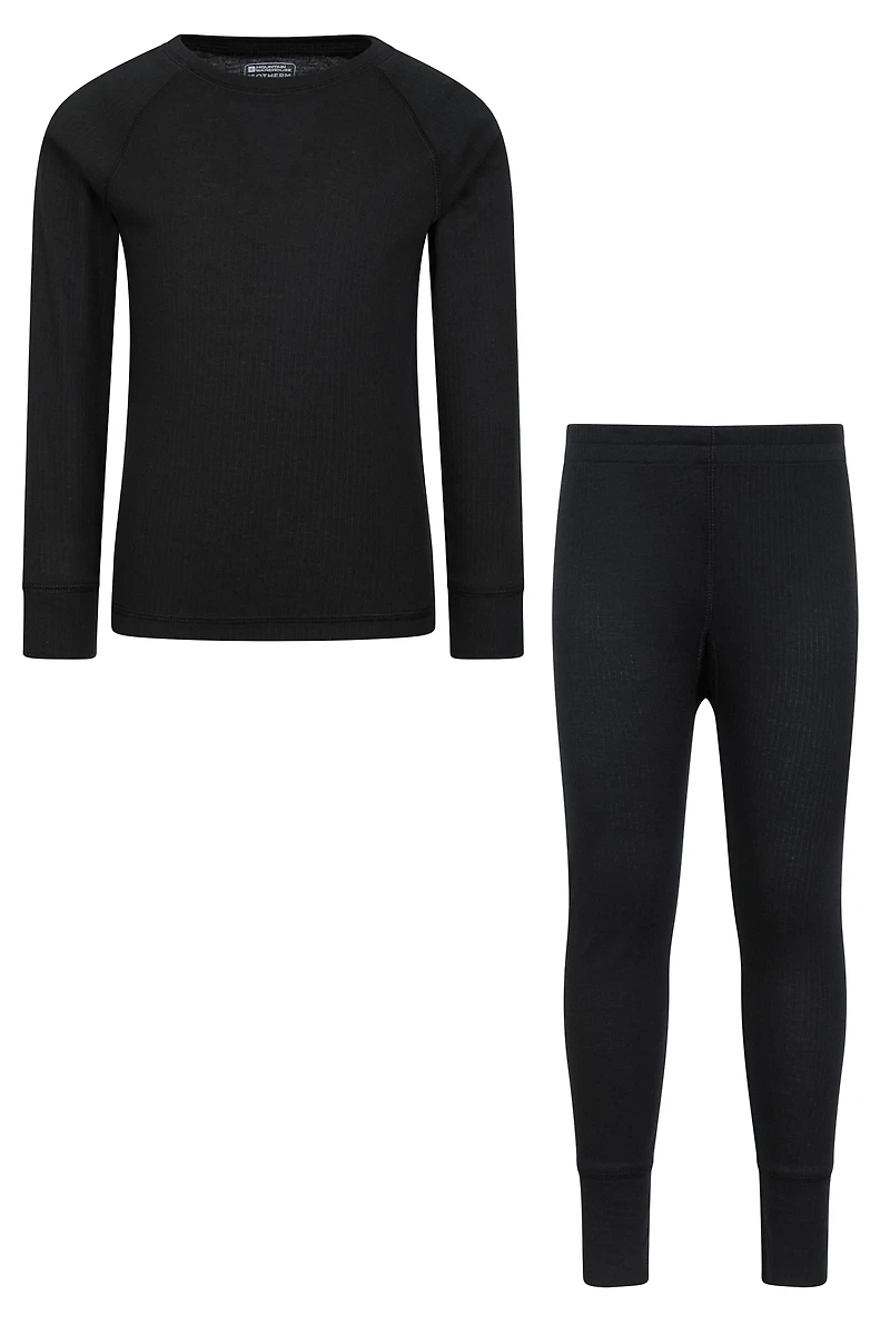 Talus Kids Plain Base Layer Set