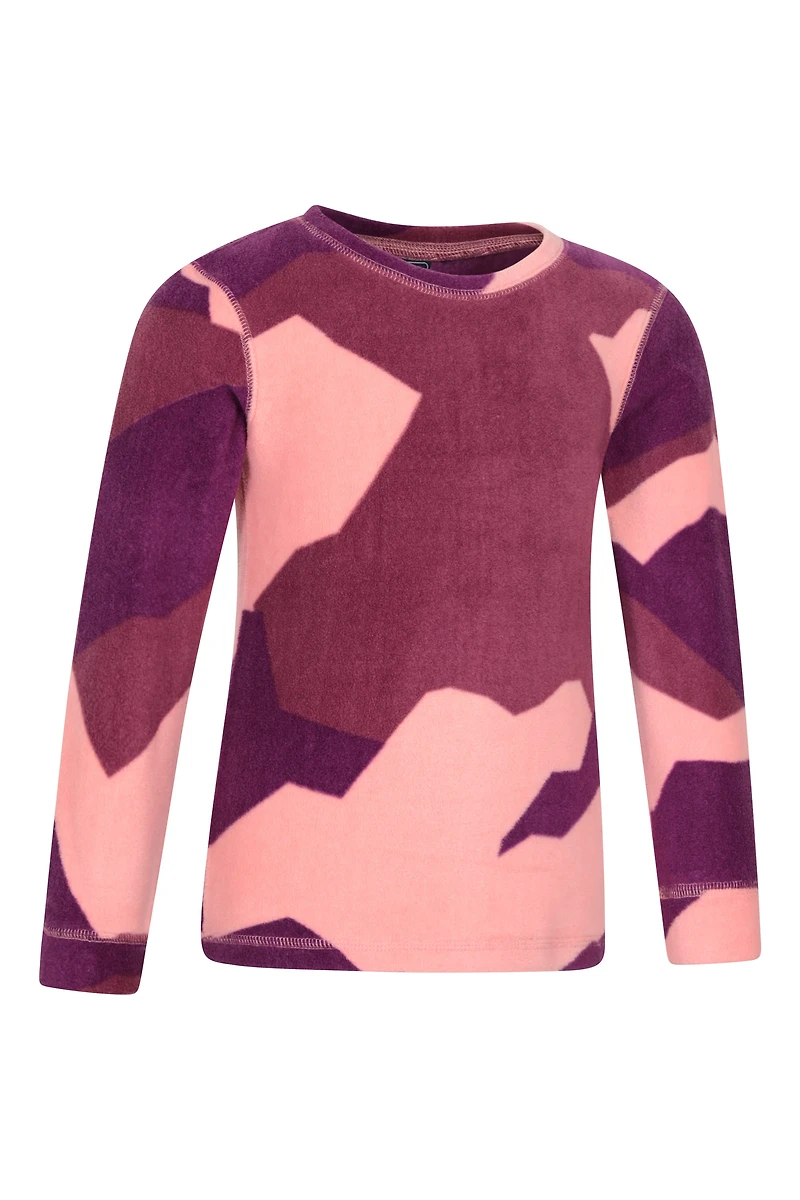 Polar Fleece Kids Base Layer Set