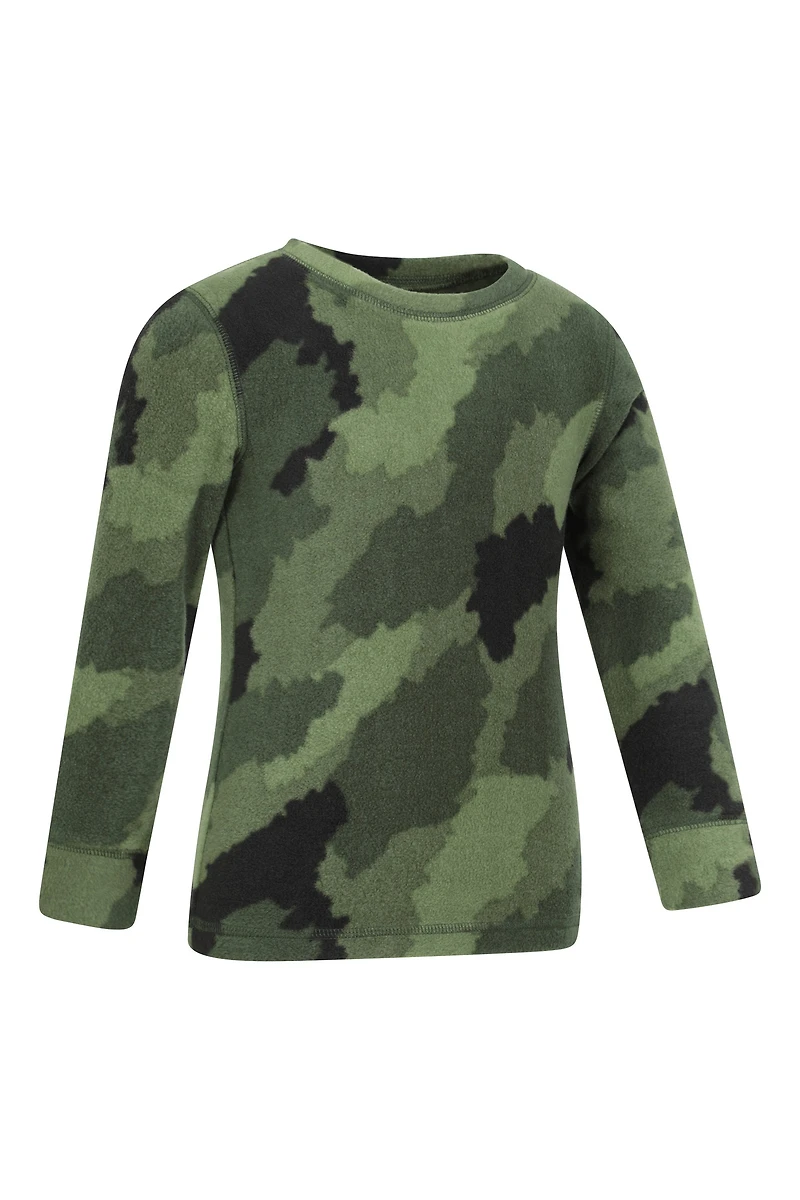 Polar Fleece Kids Base Layer Set