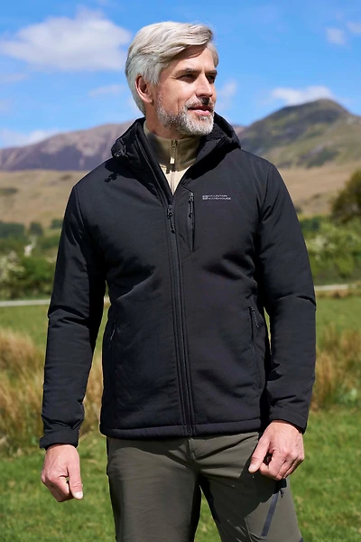 Charleston Mens Fur Lined Softshell Jacket