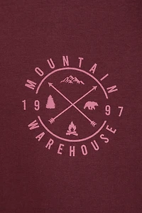 Mountain Compass Womens Graphic Sweatshirt