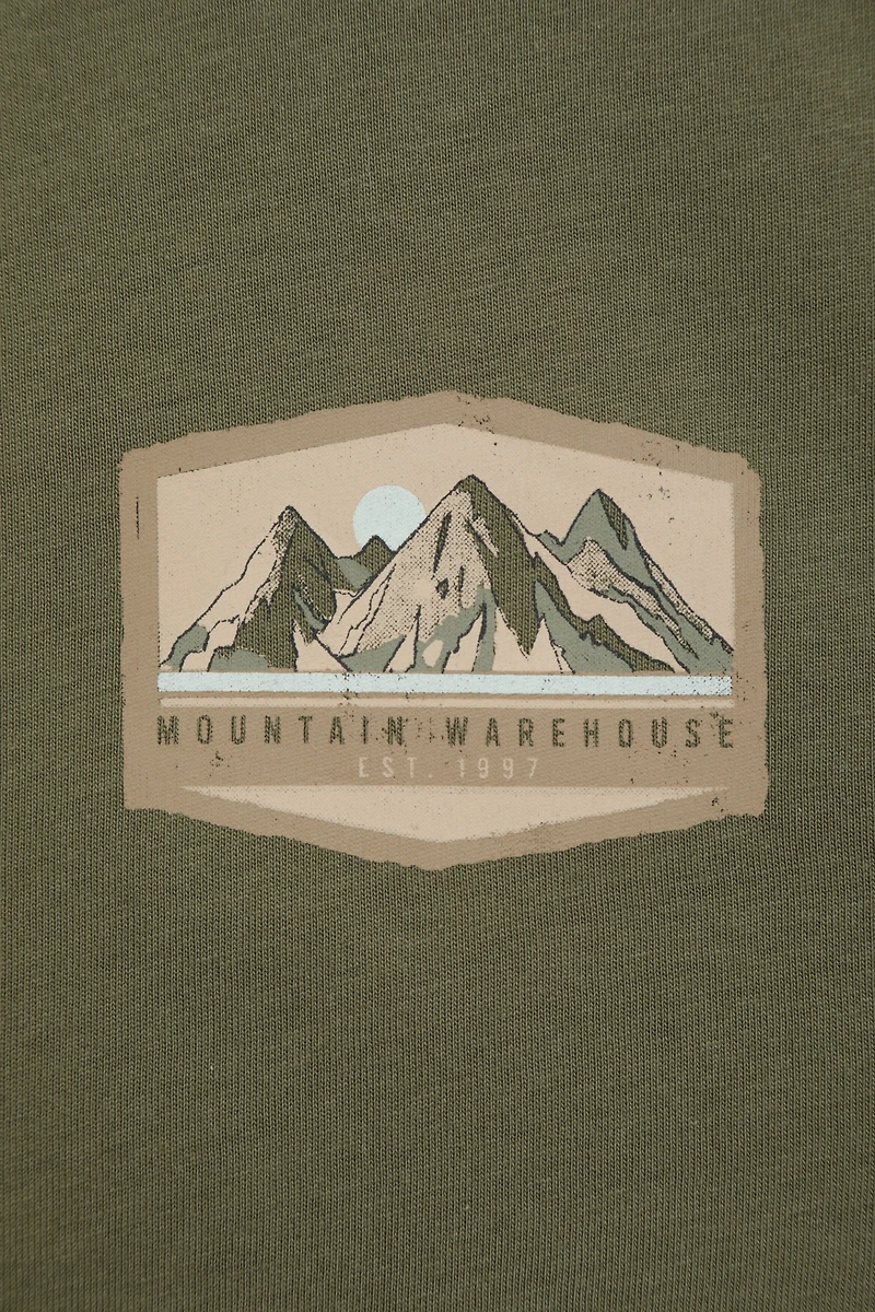 Mountain Badge Mens Graphic T-Shirt