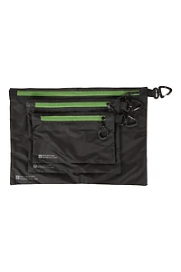 Flat Travel Pouches - 3Pk