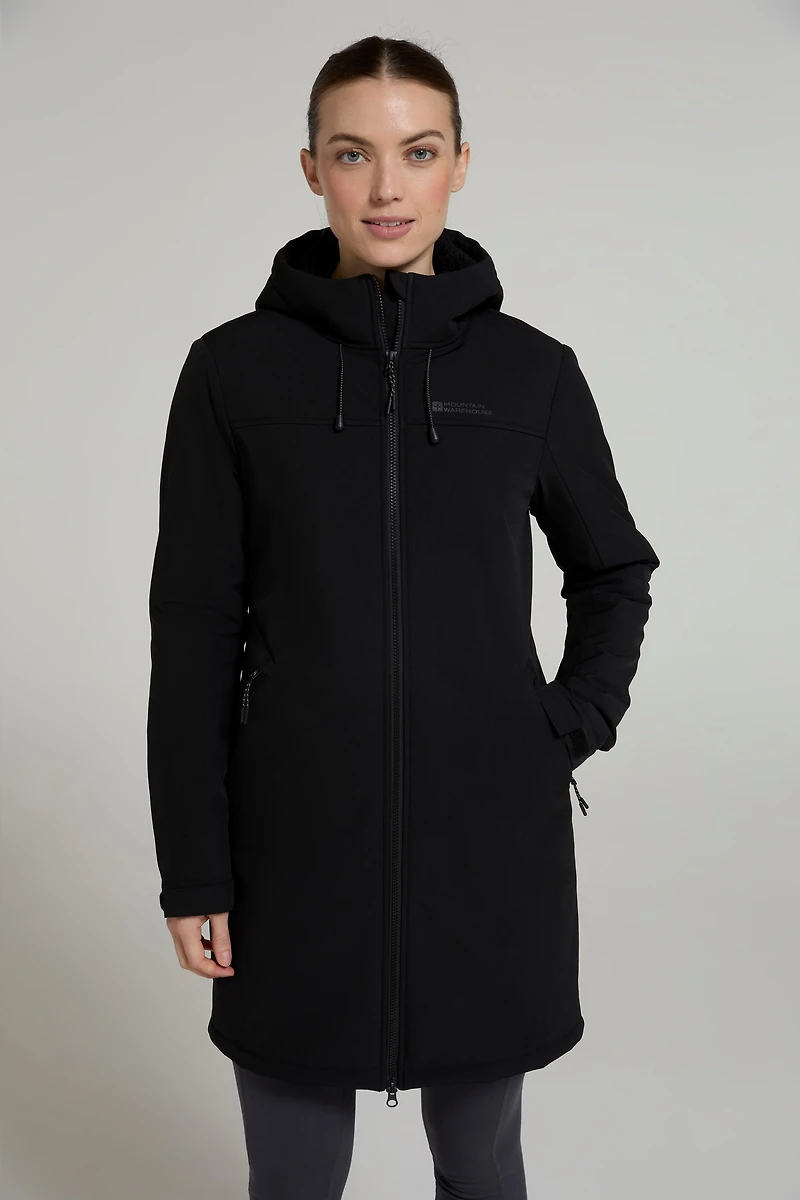 Fern Womens Longline Softshell Jacket