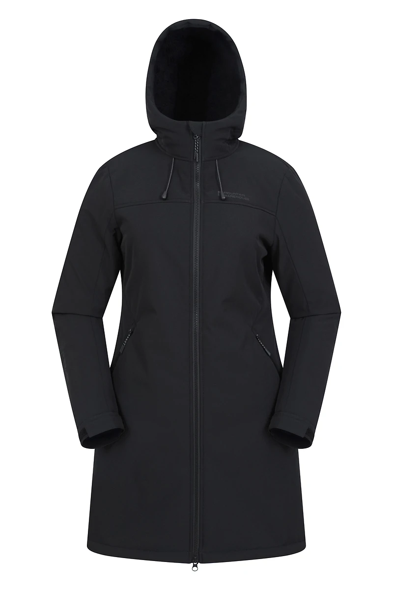 Fern Womens Longline Softshell Jacket