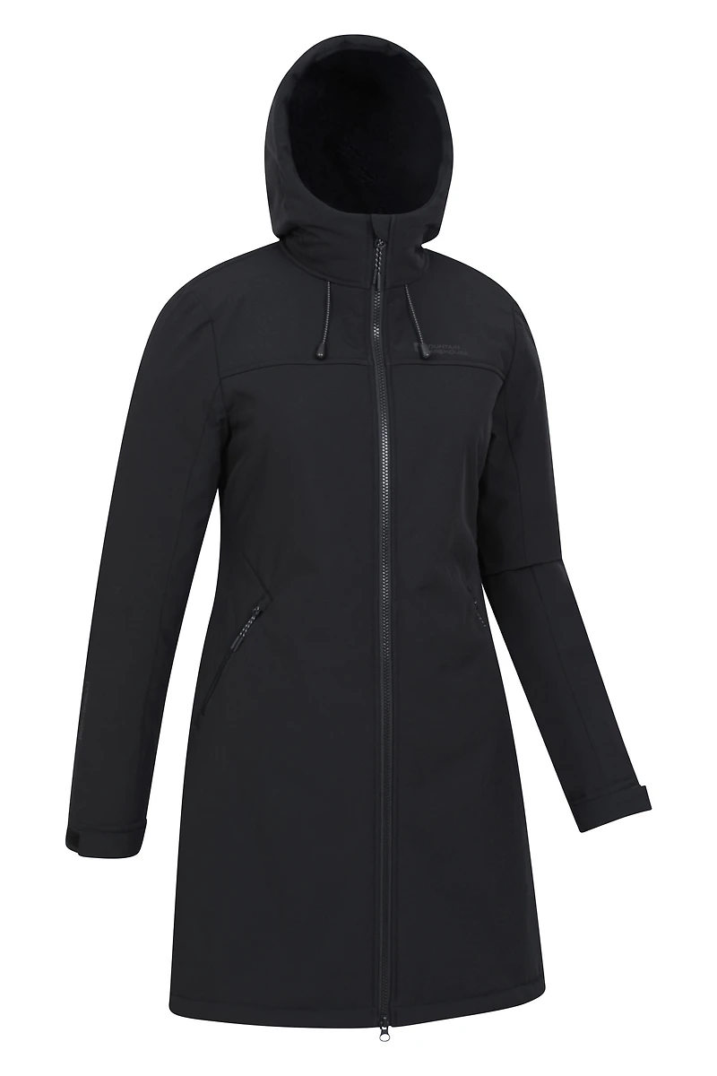 Fern Womens Longline Softshell Jacket