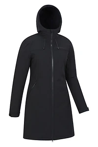 Fern Womens Longline Softshell Jacket