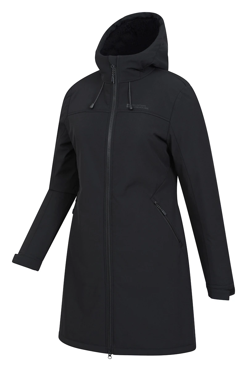 Fern Womens Longline Softshell Jacket
