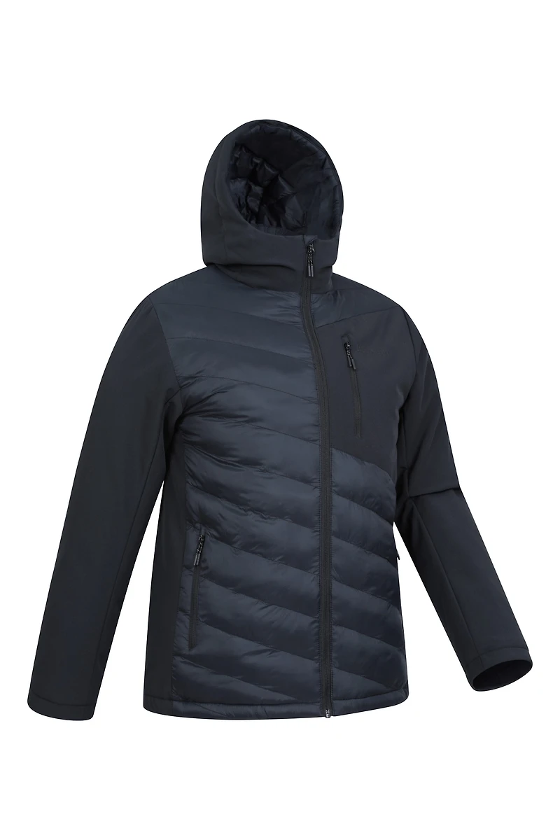 Agile Mens Hybrid Padded Jacket