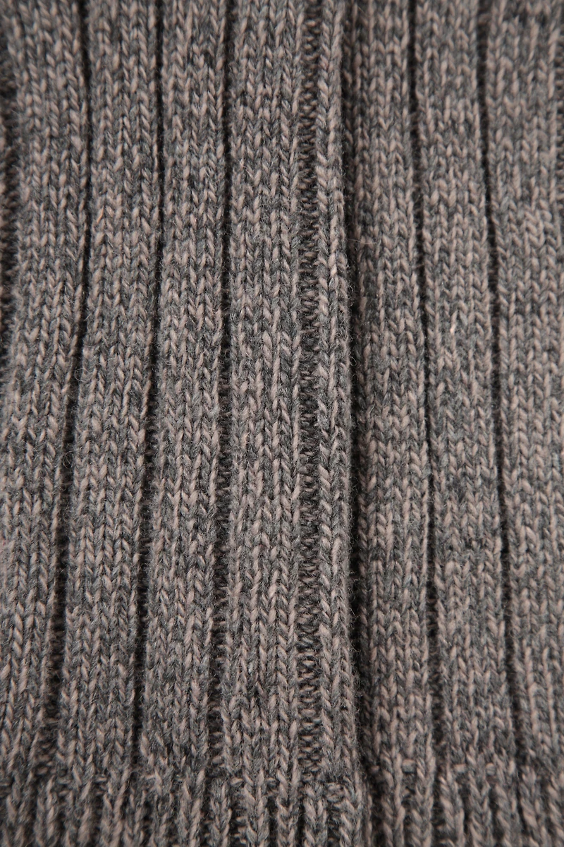 Chunky Mens Cable Wool Socks