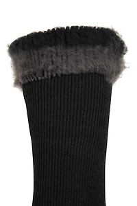 Mens Thermal Knee Length Rain Boot Sock