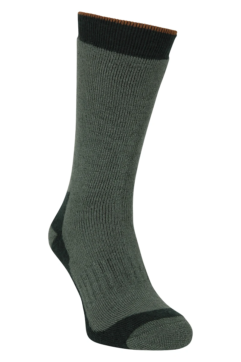 Pioneer Mens Merino Mid-Calf Thermal Hiking Sock