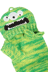 Monster Fingerless Kids Gloves