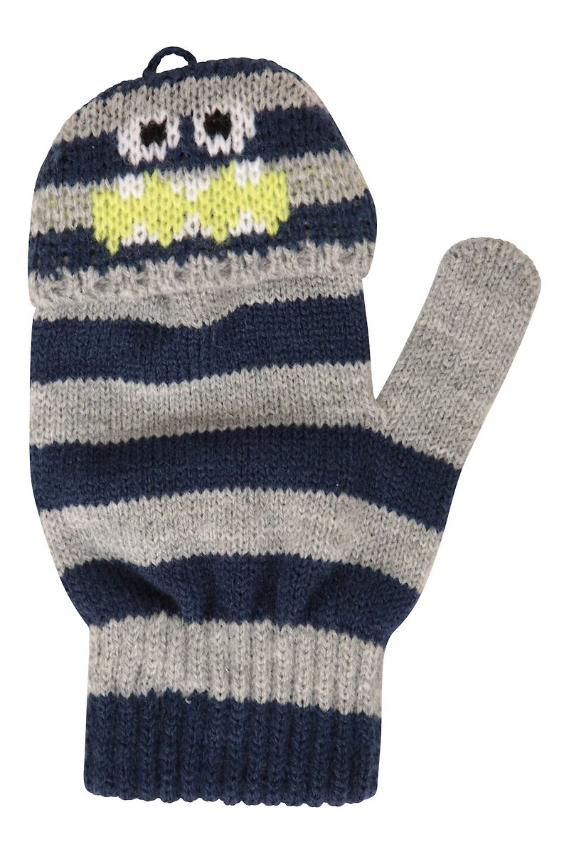 Monster Kids Knitted Gloves